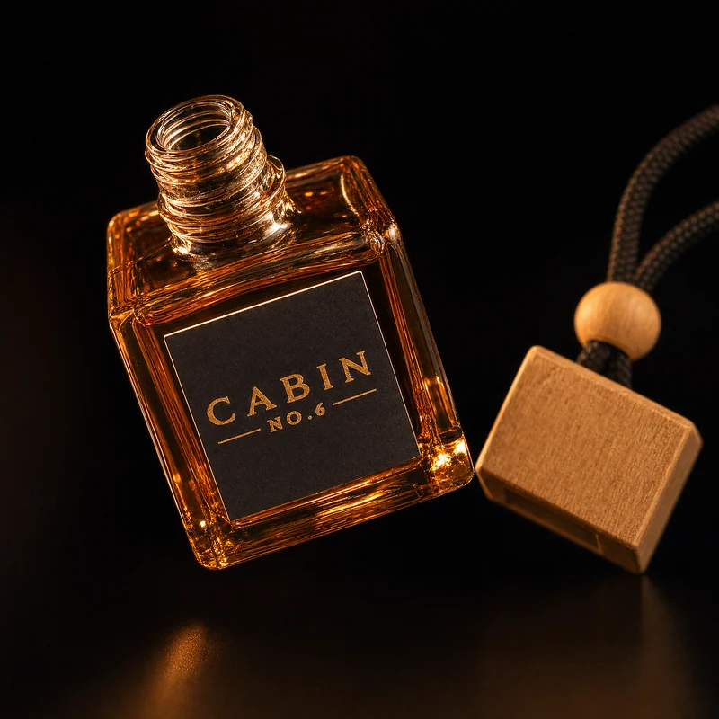 Bottle and cap, macro