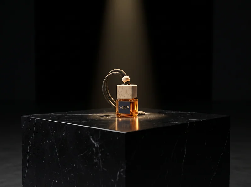 Rouge on black marble