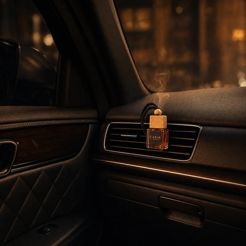 Quilted leather and vent